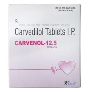 Buy Carvenol 12.5mg Tablet