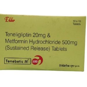 Buy Tenebetic M 500mg/20mg Tablet