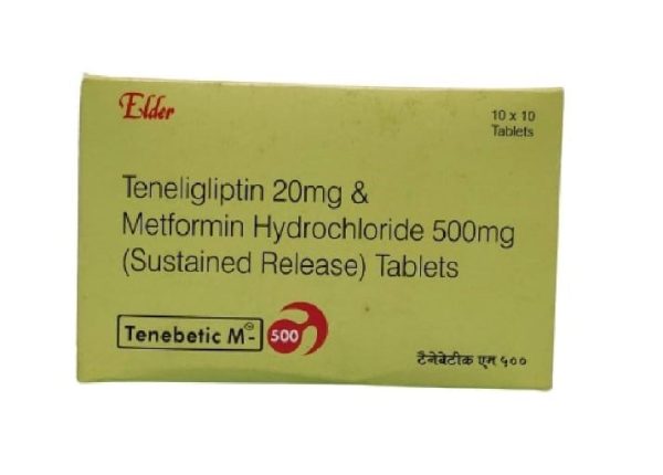 Buy Tenebetic M 500mg/20mg Tablet