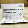 Buy Santia Met (Sitagliptin) 100mg Tablet