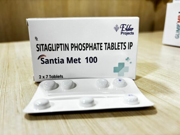 Buy Santia Met (Sitagliptin) 100mg Tablet