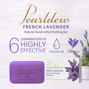 Buy Pearldew French Lavender Bathing Bar